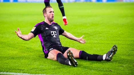 Harry Kane erzielte gegen Wolfsburg sein 21. Saisontor