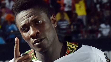 Asamoah Gyan traf in letzter Sekunde