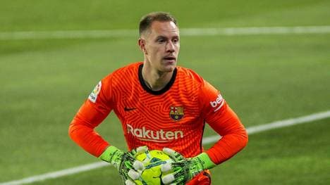 Im Spiel gegen Real Sociedad hält ter Stegen 2 Elfmeter