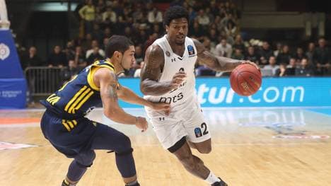 Patrick Miller (r.) ist der neue Point Guard von BBL-Klub ratiopharm Ulm