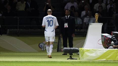 Der bittere Abgang des Zinedine Zidane