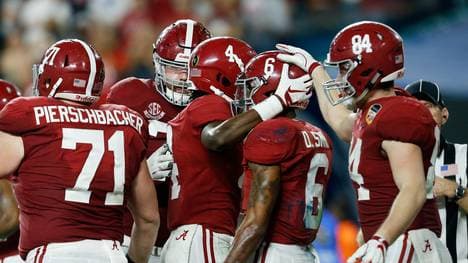 Alabama Crimson Tide besiegte im Orange Bowl die Oklahoma Sooners