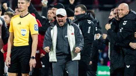 Großer Jubel bei Lukas Kwasniok