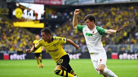 Michael Gregoritsch (re.) wechselt auf Leihbasis zu Schalke 04 