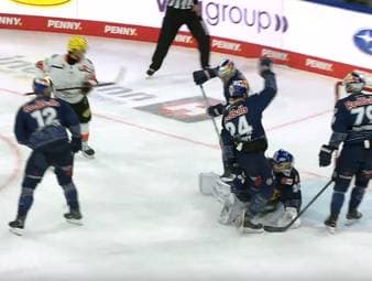 EHC Red Bull München - Löwen Frankfurt: Tore und Highlights | PENNY DEL