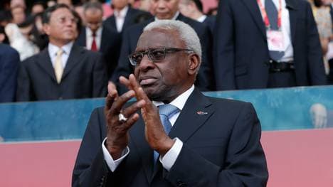 Lamine Diack steht im Fokus der Korruptionsermittlungen rund um die Vergabe der Leichtathletik-WM 2019
