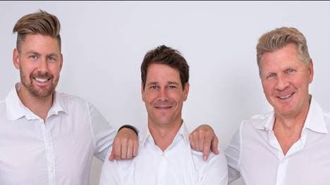 Etienne Effenberg, Michael Hoffmann und Stefan Effenberg