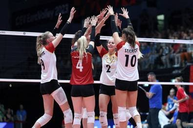 DVV-Frauen erreichen EM-Achtelfinale