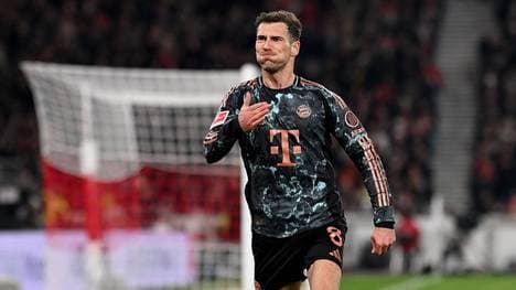 Leon Goretzka bejubelt seinen Treffer zum 2:1