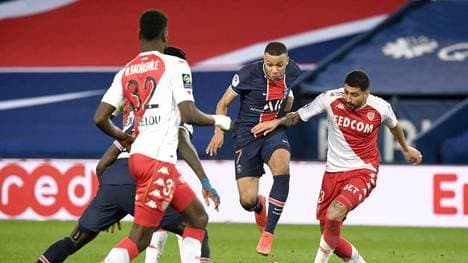 Kylian Mbappé trifft mit PSG auf Monaco