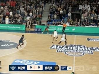 Spiel Highlights zu MLP Academics Heidelberg - Basketball Löwen Braunschweig