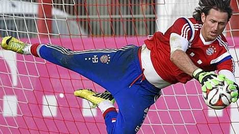 Heinz Müller machte beim FC Bayern ein Praktikum