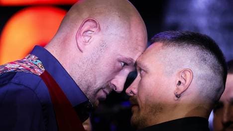 Tyson Fury ist deutlich größer als Alexander Usyk
