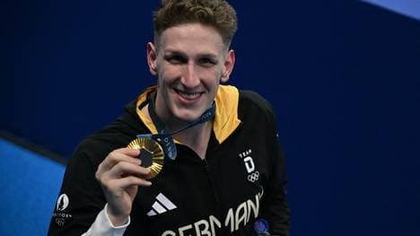 Schwimm-Olympiasieger Lukas Märtens 