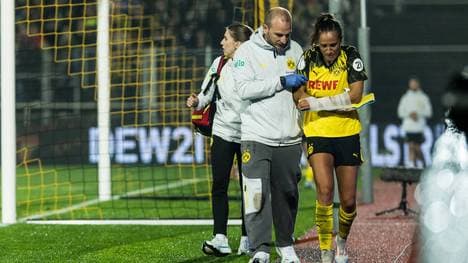 Jenske Steenwijk musste verletzt ausgewechselt werden