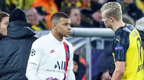Kylian Mbappé und Erling Haaland werden auf dem Transfermarkt heiß gehandelt