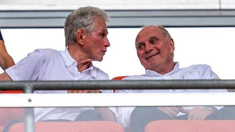 Jupp Heynckes (l.) hatte Millionen-Angebote aus dem Ausland