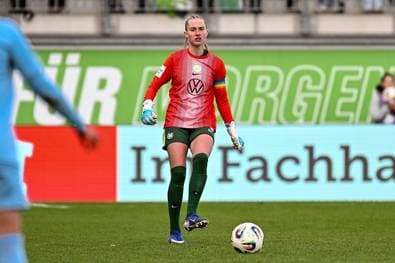 Feldspielerin im Tor bei Wolfsburg-Drama