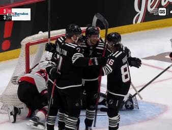 Die New Jersey Devils haben sich im letzten Heimspiel der Saison mit einem Sieg von ihrem Publikum verabschiedet. Am Sonntag rangen sie die Ottawa Senators im Prudential Center mit 4:3 n. V. nieder.