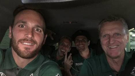 Für die Borussia ging es im Leihwagen heim