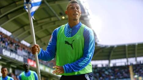 Tobias Sana sorgte mit einem Speerwurf für Aufsehen