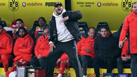 Kann Bayern-Coach Vincent Kompany trotz des großen Vorsprungs in der BL-Tabelle den Druck bei seiner Mannschaft hochhalten?