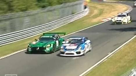 Kritische Szene fÃ¼r Black Falcon: Ãberholen unter Gelb