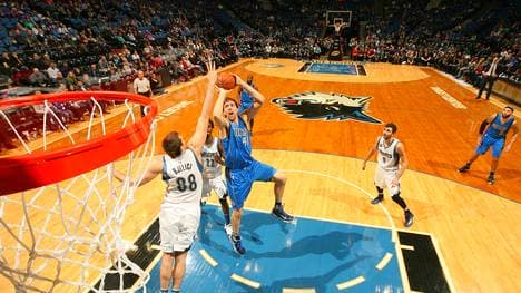 Dirk Nowitzki glänzte im Spiel gegen die Timberwolves