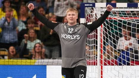 Emil Nielsen verriegelte praktisch sein Tor