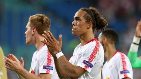 Yussuf Poulsen war nach der Niederlage von RB Leipzig in Salzburg bedient