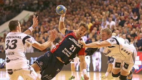 Jacob Heinls Flensburger müssen bereits im Achtelfinale gegen den THW mit Dominik Klein und Rene Toft Hansen ran