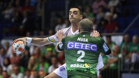 Zarko Sesum (l.) verlässt Frisch Auf Göppingen