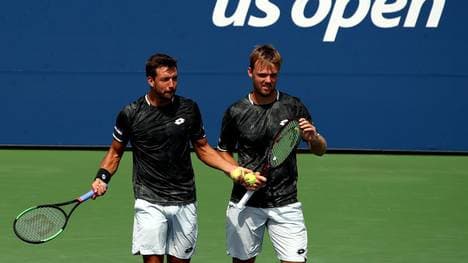Andreas Mies und Kevin Krawietz müssen im US-Open-Halbfinale die Segel streichen