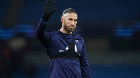 Sergio Ramos stand beim Champions-League-Spiel gegen ManCity erstmals im PSG-Kader