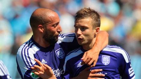 Paul Thomik (r.) spielt seit 2012 beim VfL Osnabrück