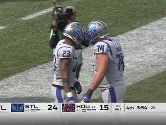 Die Battlehawks entscheiden ein erwartungsgemäß spannendes Spiel für sich - angeführt von ihrem Star-Quarterback A.J. McCarron. Für die Houston Roughnecks ist es die dritte Niederlage in Folge.