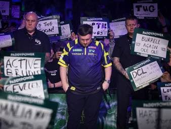 Unschöner Empfang für Littler