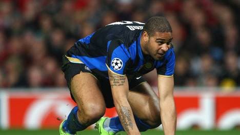 Adriano spielte von 2004 bis 2009 bei Inter Mailand - danach stürzte er ab