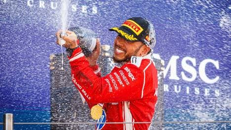 Wartet auch in Spielberg eine Champagnerdusche auf Lewis Hamilton?
