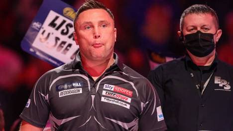 Gerwyn Price hat bei der Darts-WM das Halbfinale verpasst