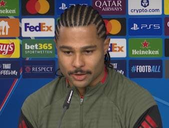 Der Vertrag von Serge Gnabry läuft im Sommer 2026 aus - wie laufen die Gespräche mit dem Verein über eine mögliche Verlängerung?