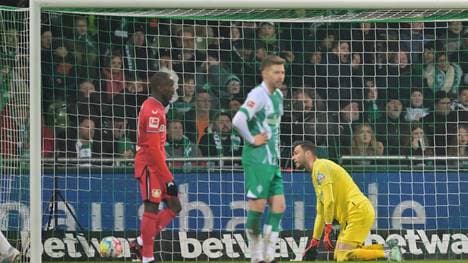 Werder fängt sich das 1:2 durch Jeremie Frimpong