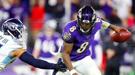 Lamar Jackson von den Baltimore Ravens hat eine überragende Saison gespielt
