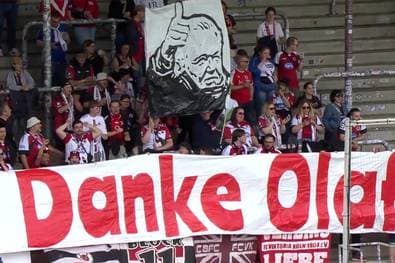 Mit eigenem Banner! Janßens emotionaler Abschied