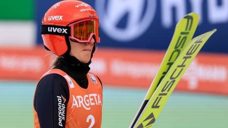 Abschied in Planica: Katharina Schmid