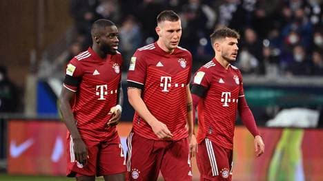 Niklas Süle (Mitte) fällt gegen Villarreal offenbar aus