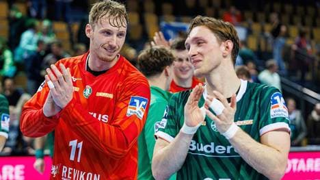 Die HSG Wetzlar freut sich nicht nur in der Liga