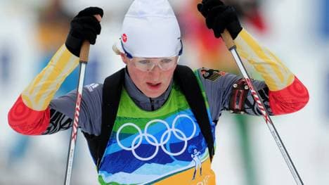 Martina Beck bei den Winterspielen in Vancouver