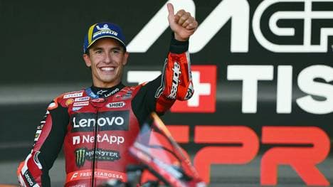Wie im Sprint vorn: Marc Márquez 