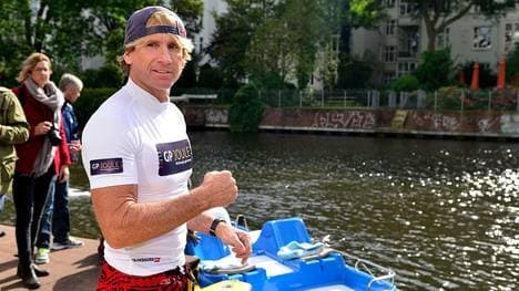 Robby Naish fühlt sich an Land deutlich wohler